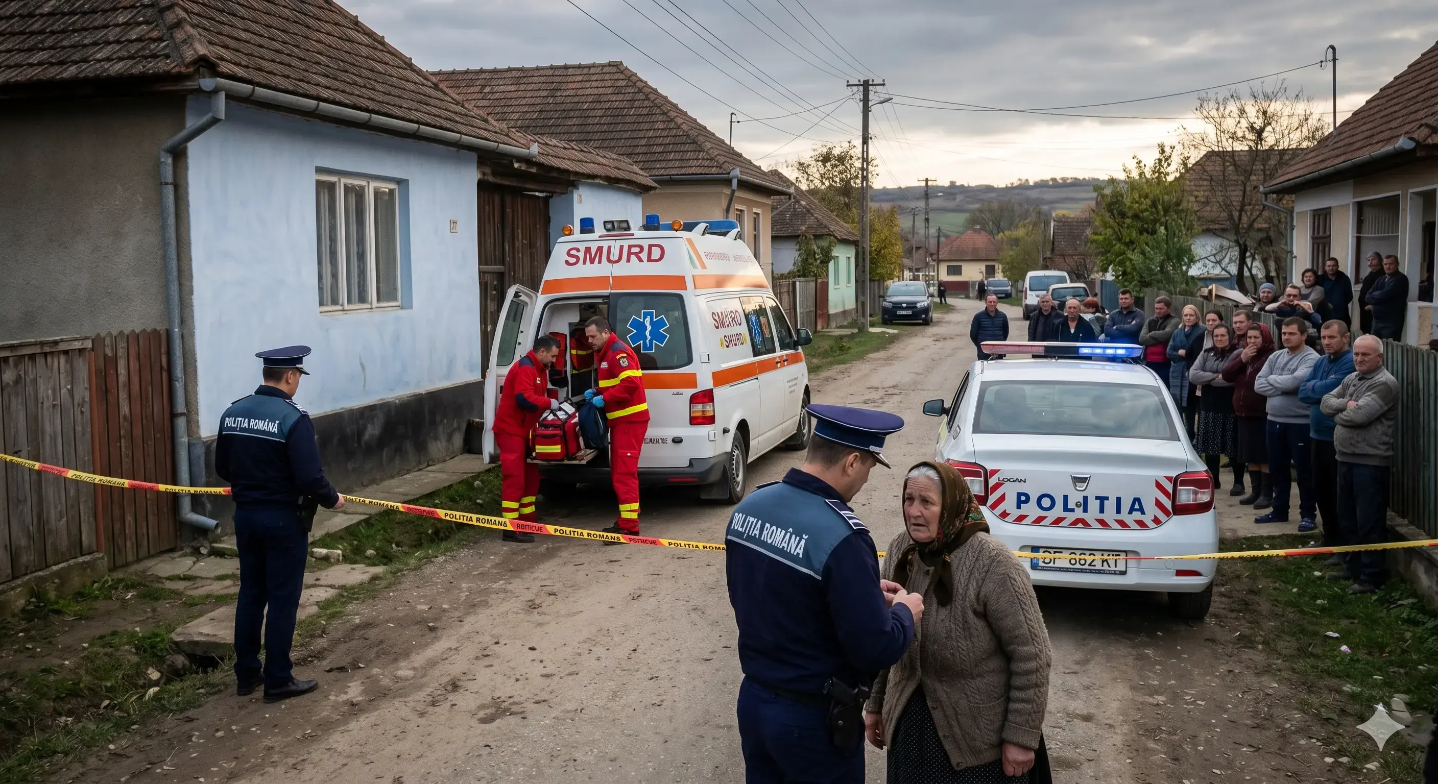 Atac cu cuțit în Alba, un mort