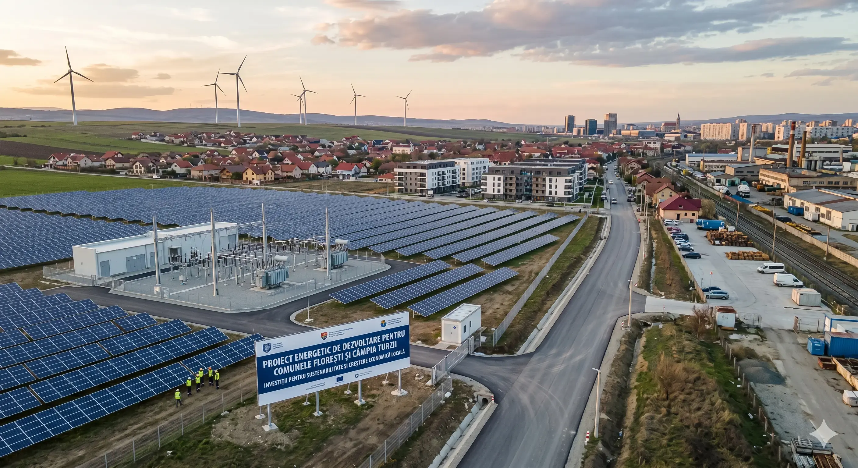 Doua comunități din judetul Cluj câștigă din investițiile în energie