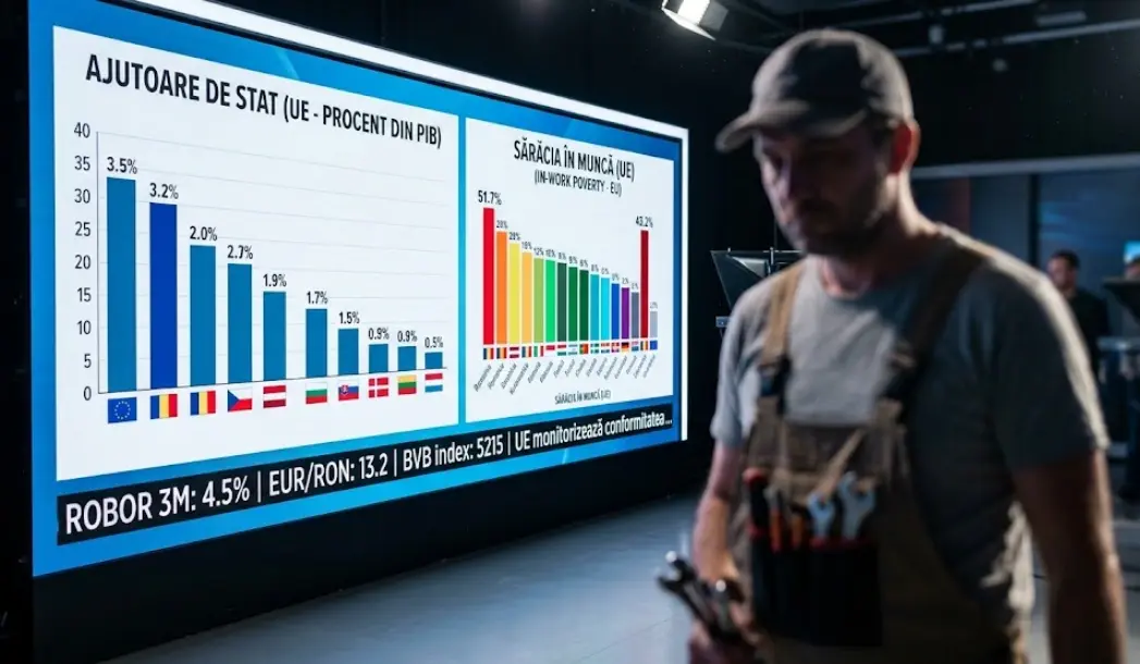 România, pe locul doi la ajutoare de stat în UE