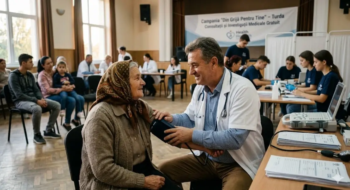 Turda aduce serviciile medicale mai aproape de comunitate printr-o inițiativă de sănătate