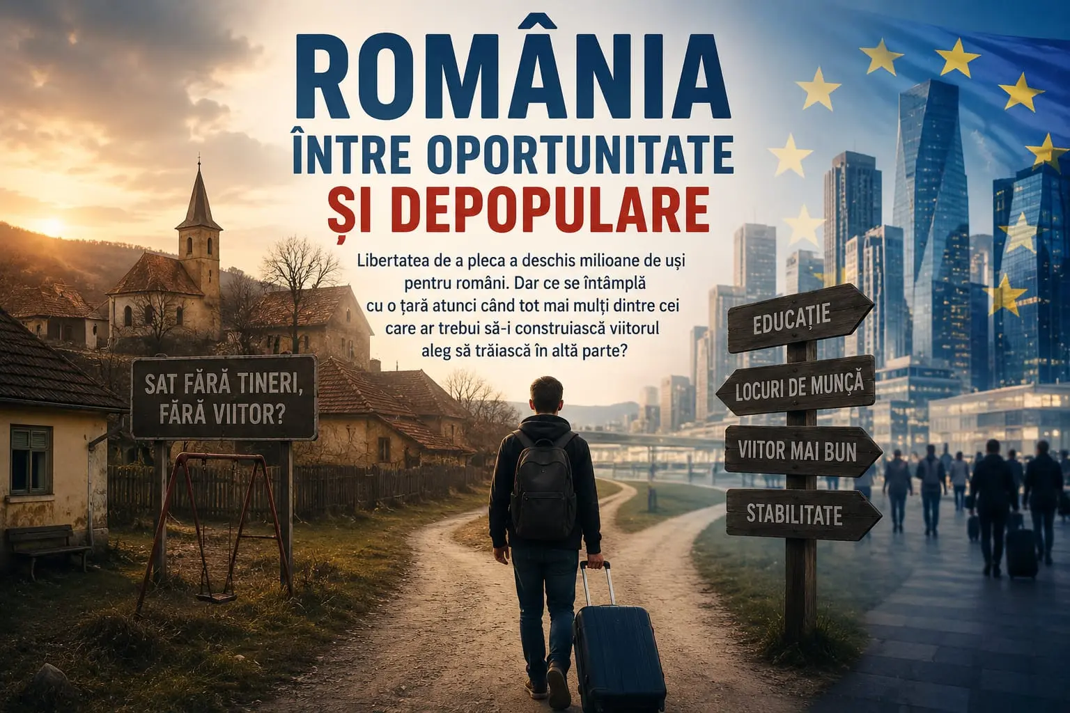 România între oportunitate și depopulare